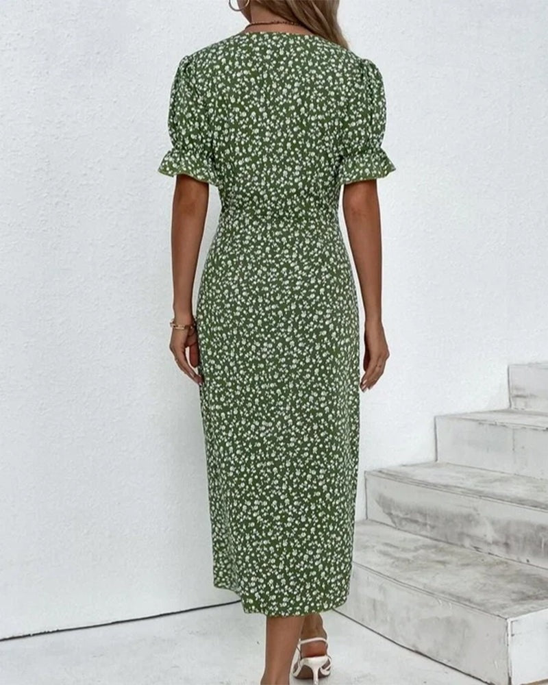 Madita™ - Wickelkleid mit Knöpfen für feminine Eleganz