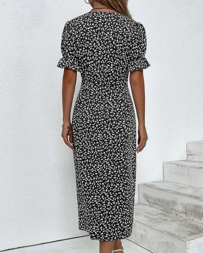Madita™ - Wickelkleid mit Knöpfen für feminine Eleganz