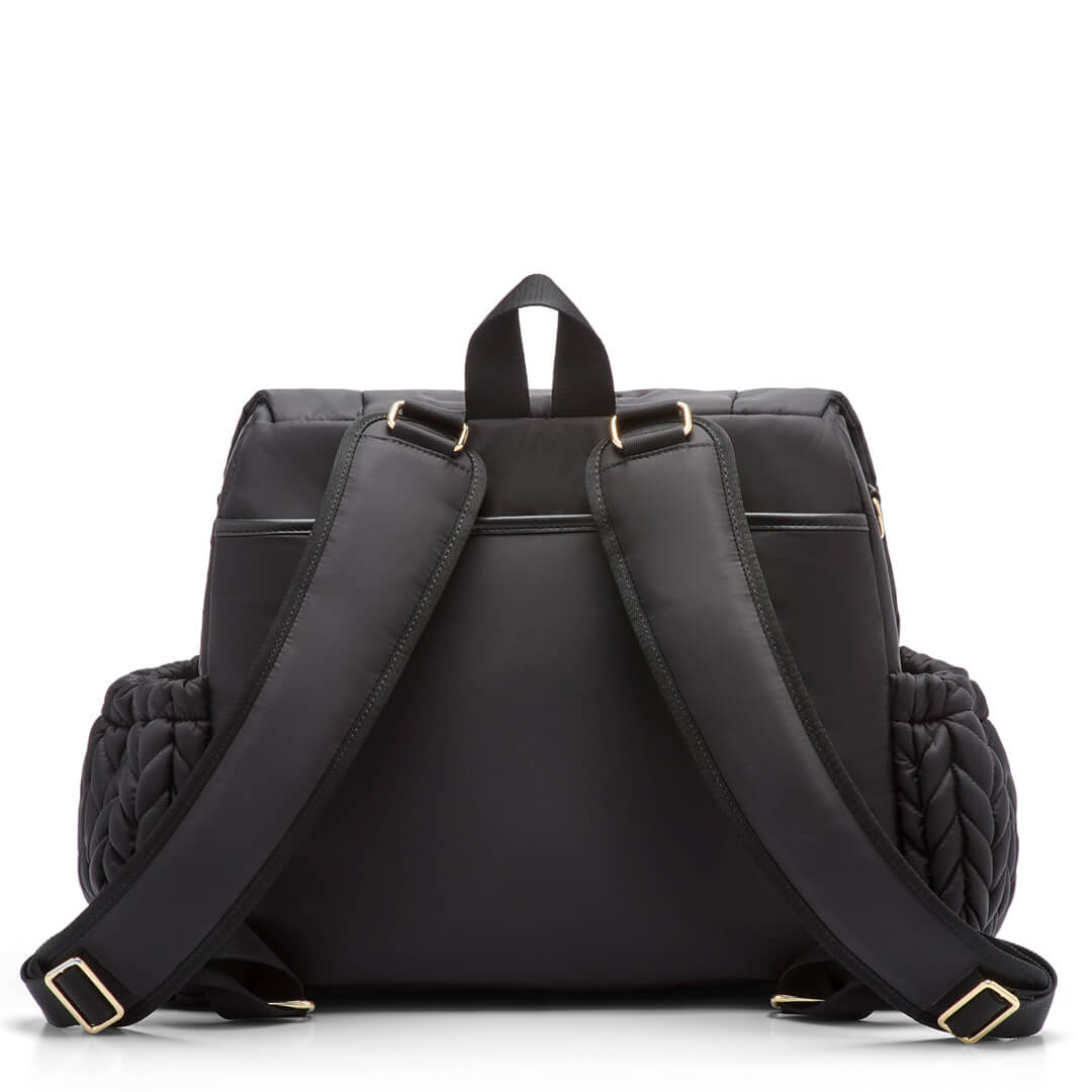 Leni™ - Stilvoller Wickelrucksack in Schwarz