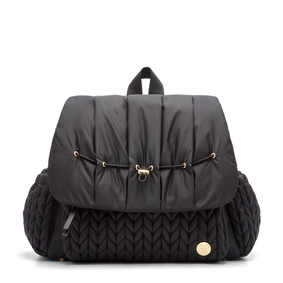 Leni™ - Stilvoller Wickelrucksack in Schwarz