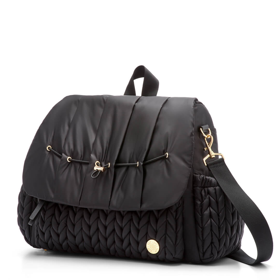 Leni™ - Stilvoller Wickelrucksack in Schwarz
