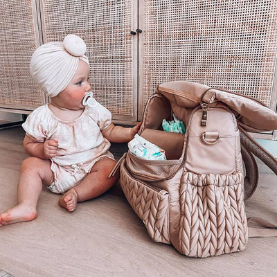 Leni™ - Stilvoller Wickelrucksack in Rosa