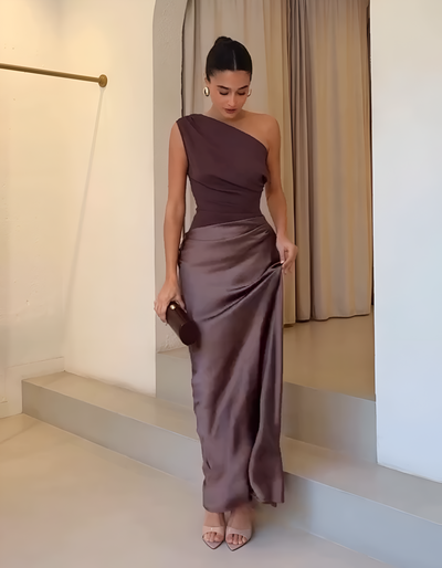 Joelle™ - Elegantes One-Shoulder Abendkleid