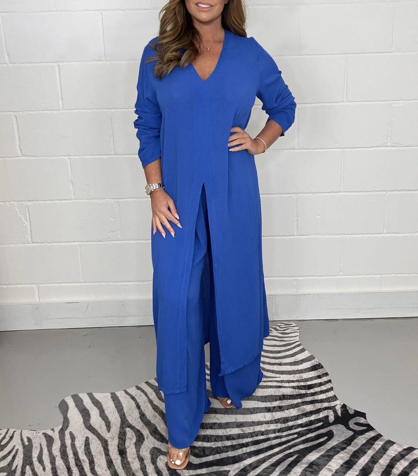 Sara™ - Eleganter Jumpsuit mit Tunika-Silhouette