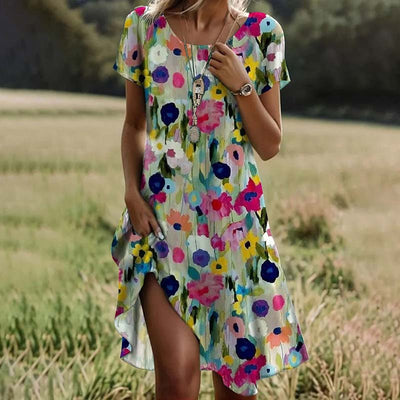 Aria™ - Buntes Blumenkleid