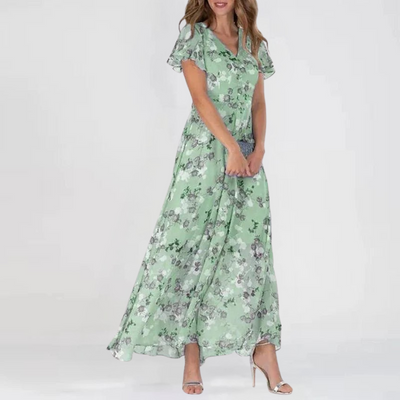 Uta™ - Leinen-Kleid mit Knopfleiste