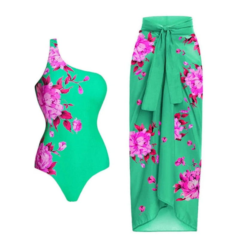 Felicitas™ - Einteiler-Set mit stylischem Überwurf
