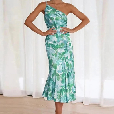 Kordula™ - Asymmetrisches Midikleid mit modernem Charme