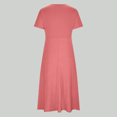Viola™ - Midikleid mit überkreuztem Ausschnitt