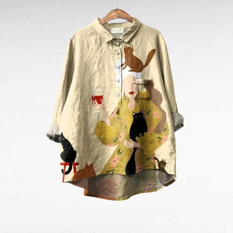 Laluna® | Modische Vintage-Bluse