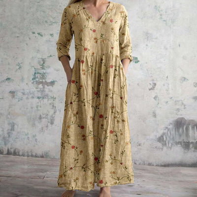 Wilhelmine™ - Elegantes Blumenkleid