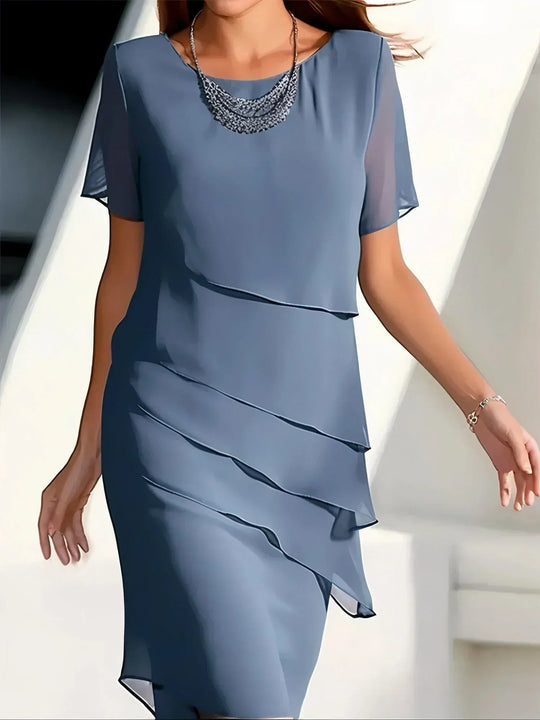 Dorina™ - Elegantes Midikleid mit Schichtdesign