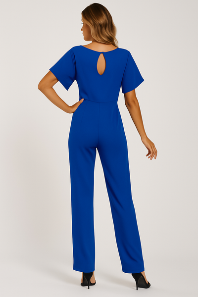 Elva™ - Krawatten-Gürtel-Overall - Stilvoller All-in-One für jeden Anlass