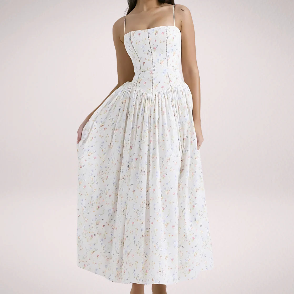 Elara™ - Bloom Maxikleid