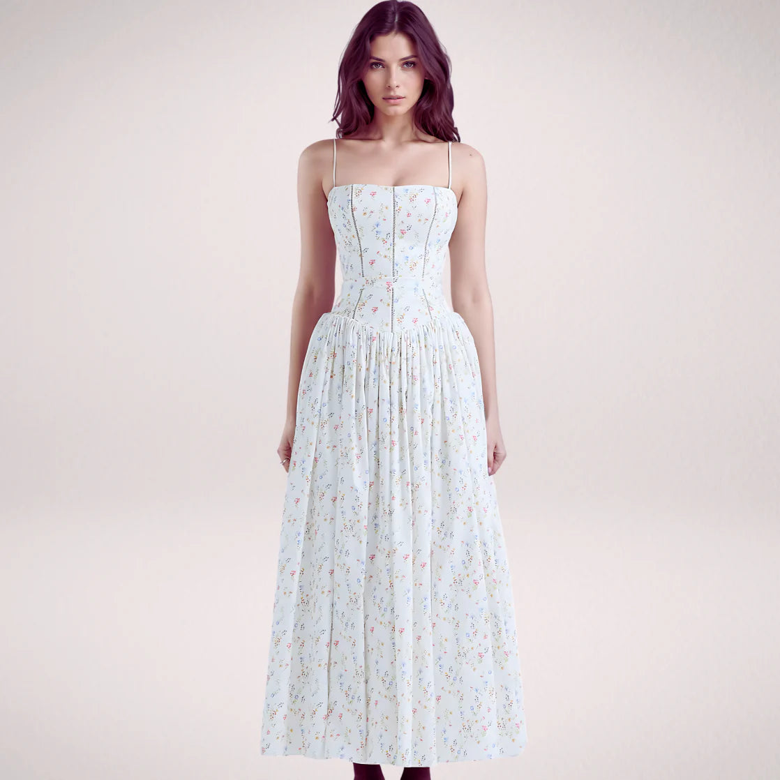 Elara™ - Bloom Maxikleid