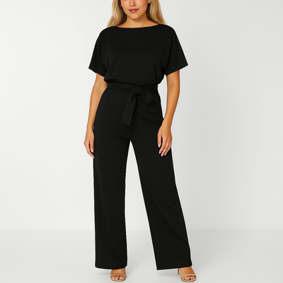 Elva™ - Krawatten-Gürtel-Overall - Stilvoller All-in-One für jeden Anlass