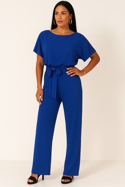 Elva™ - Krawatten-Gürtel-Overall - Stilvoller All-in-One für jeden Anlass
