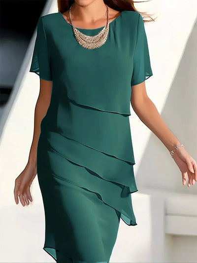 Dorina™ - Elegantes Midikleid mit Schichtdesign