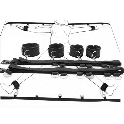 Under Bed Restraint Set - Verwandle dein Bett in ein Spielparadies 🔥
