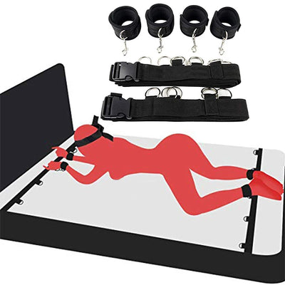 Under Bed Restraint Set - Verwandle dein Bett in ein Spielparadies 🔥