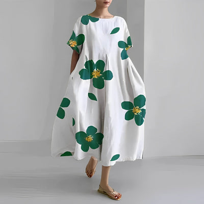 Ronja™ - Loses Damen Kleid mit auffälligem Druck für stilvollen Komfort