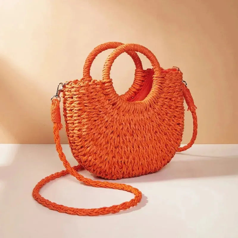 Amelie™ Geflecht Handtasche | Korbtasche | Sommerliche Accessoires