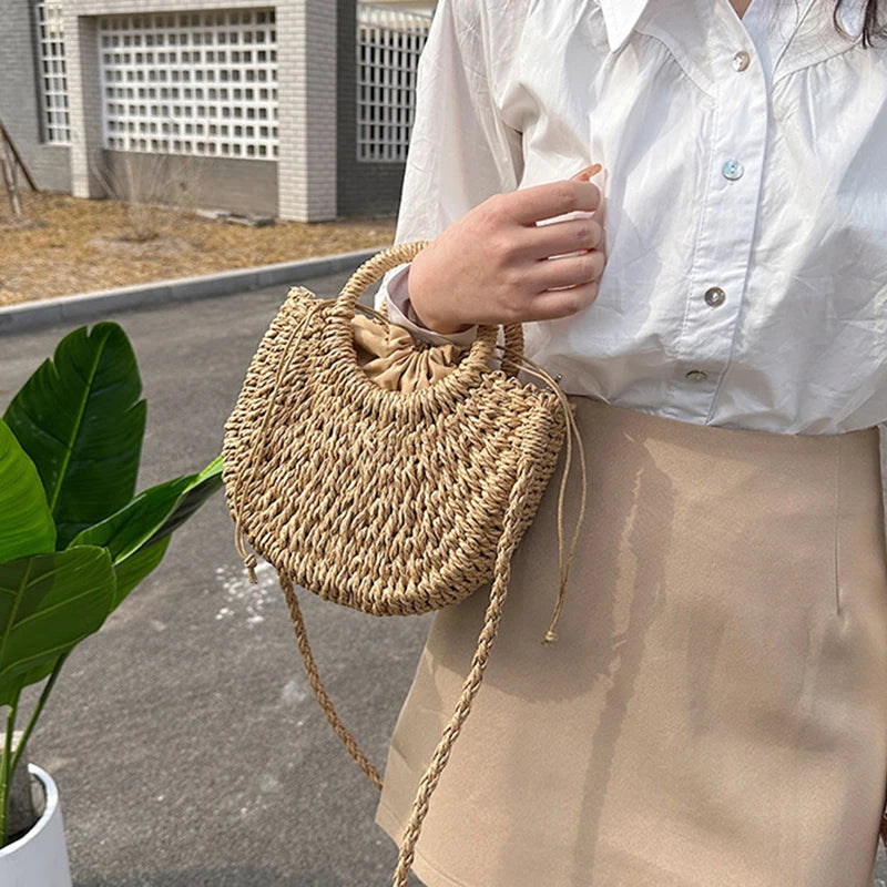 Amelie™ Geflecht Handtasche | Korbtasche | Sommerliche Accessoires
