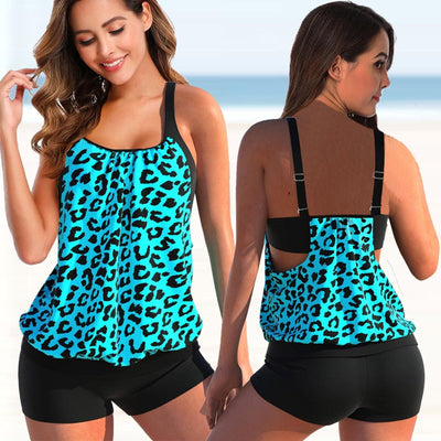 Serafina™ - Dehnbares Tankini-Set mit Statement-Prints