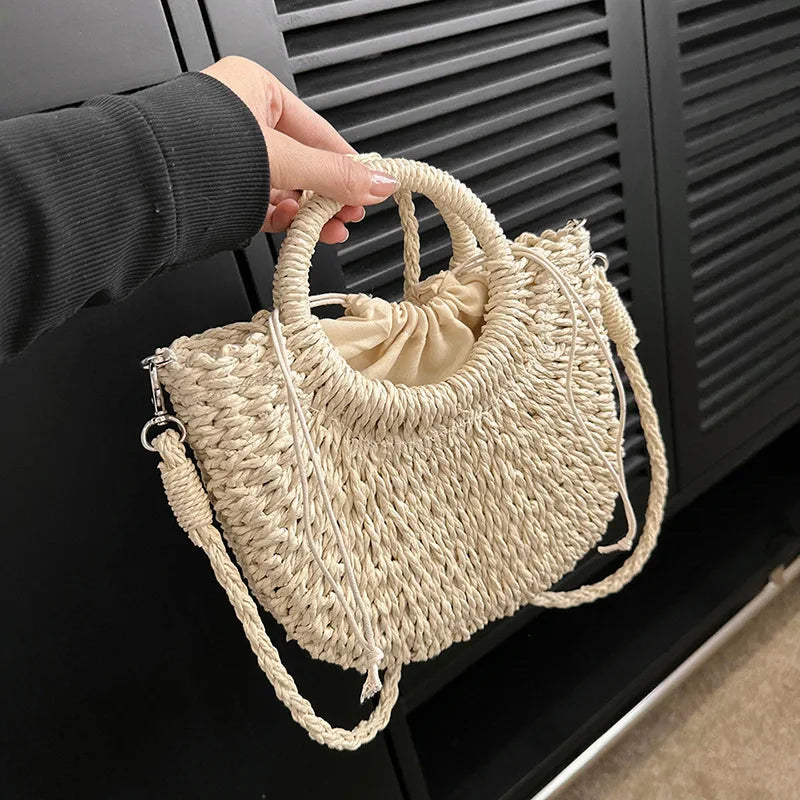 Amelie™ Geflecht Handtasche | Korbtasche | Sommerliche Accessoires