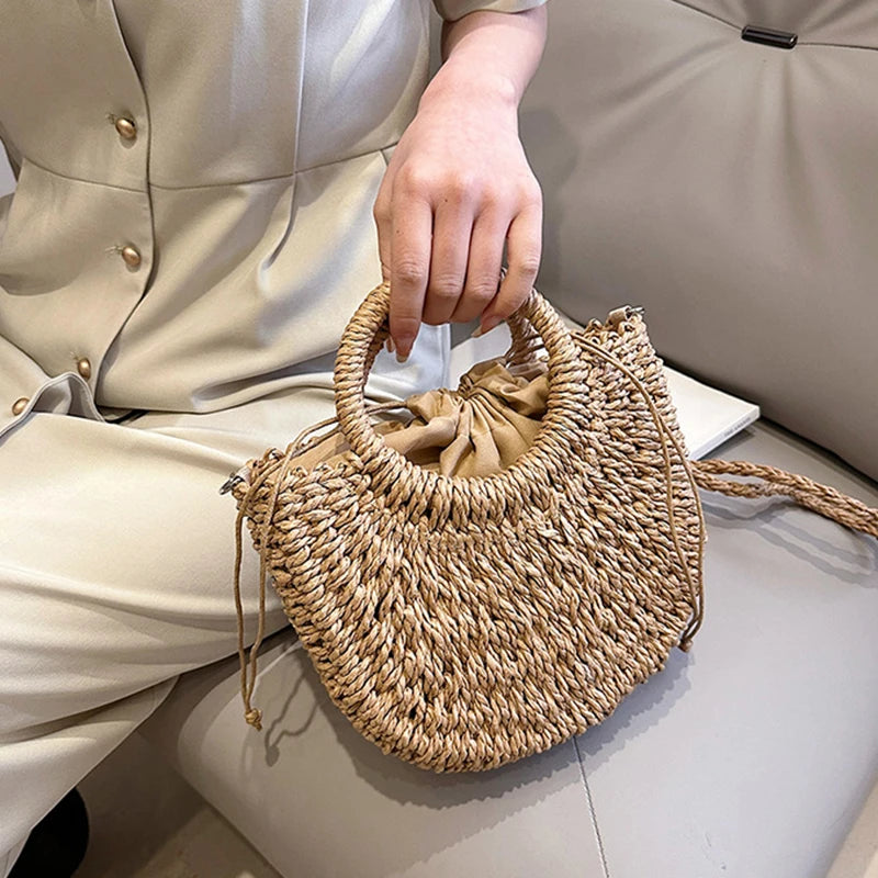 Amelie™ Geflecht Handtasche | Korbtasche | Sommerliche Accessoires