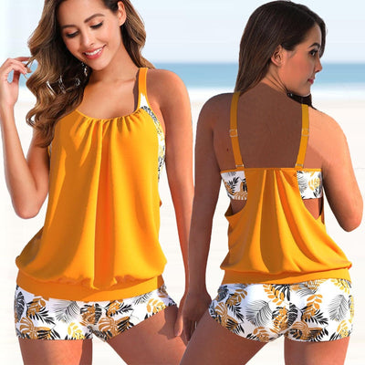 Serafina™ - Dehnbares Tankini-Set mit Statement-Prints
