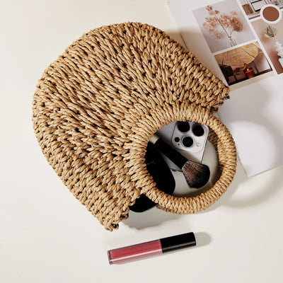 Amelie™ Geflecht Handtasche | Korbtasche | Sommerliche Accessoires