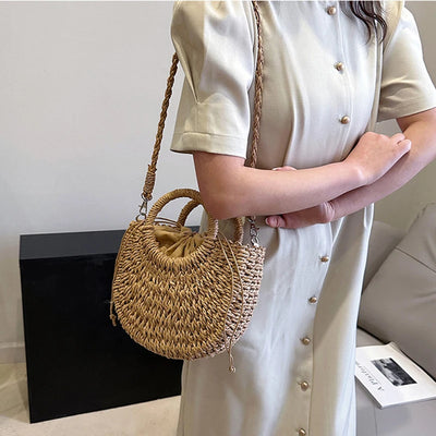 Amelie™ Geflecht Handtasche | Korbtasche | Sommerliche Accessoires
