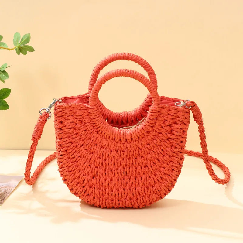 Amelie™ Geflecht Handtasche | Korbtasche | Sommerliche Accessoires