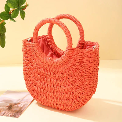 Amelie™ Geflecht Handtasche | Korbtasche | Sommerliche Accessoires