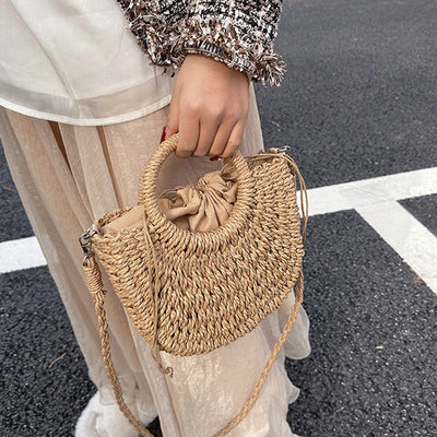 Amelie™ Geflecht Handtasche | Korbtasche | Sommerliche Accessoires
