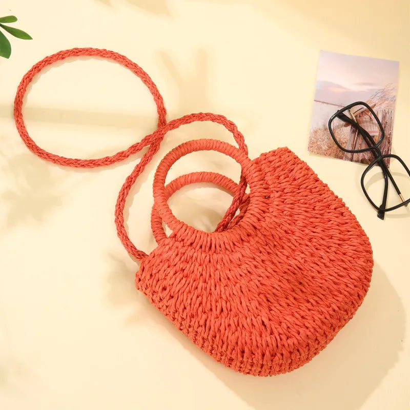 Amelie™ Geflecht Handtasche | Korbtasche | Sommerliche Accessoires