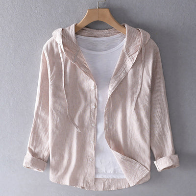 CATHARINA - LOCKERE BLUSE MIT KAPUZE
