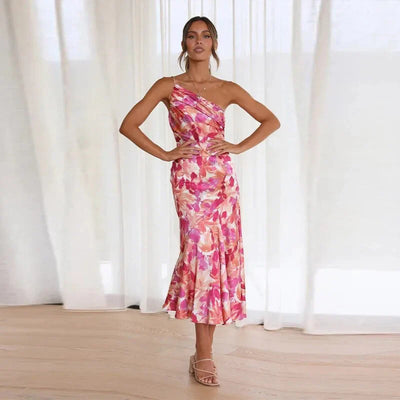 Kordula™ - Asymmetrisches Midikleid mit modernem Charme