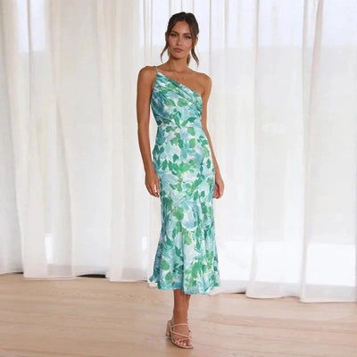 Kordula™ - Asymmetrisches Midikleid mit modernem Charme