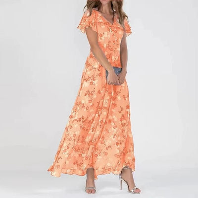Uta™ - Leinen-Kleid mit Knopfleiste