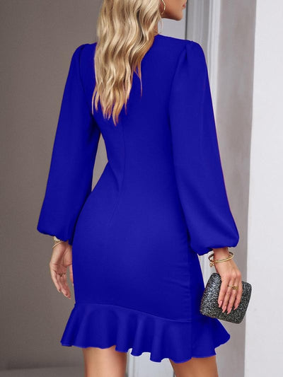Mindy™ - Elegantes Rüschenkleid