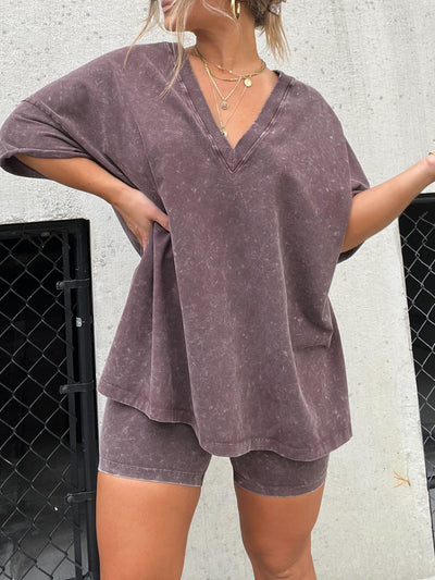 Amarra™ - Lockeres T-Shirt und Shorts Set - Stilvoller Komfort für jedes Abenteuer