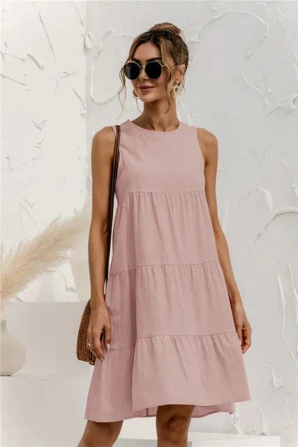 Ilka™ - Elegantes Fließendes Kleid für einen stilvollen Look