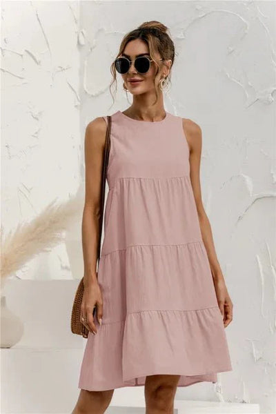 Ilka™ - Elegantes Fließendes Kleid für einen stilvollen Look