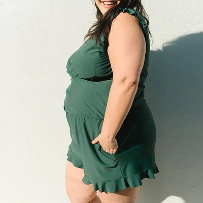 Lisa™ - Badeanzug-Romper mit integriertem BH für stilvollen und bequemen Strandlook