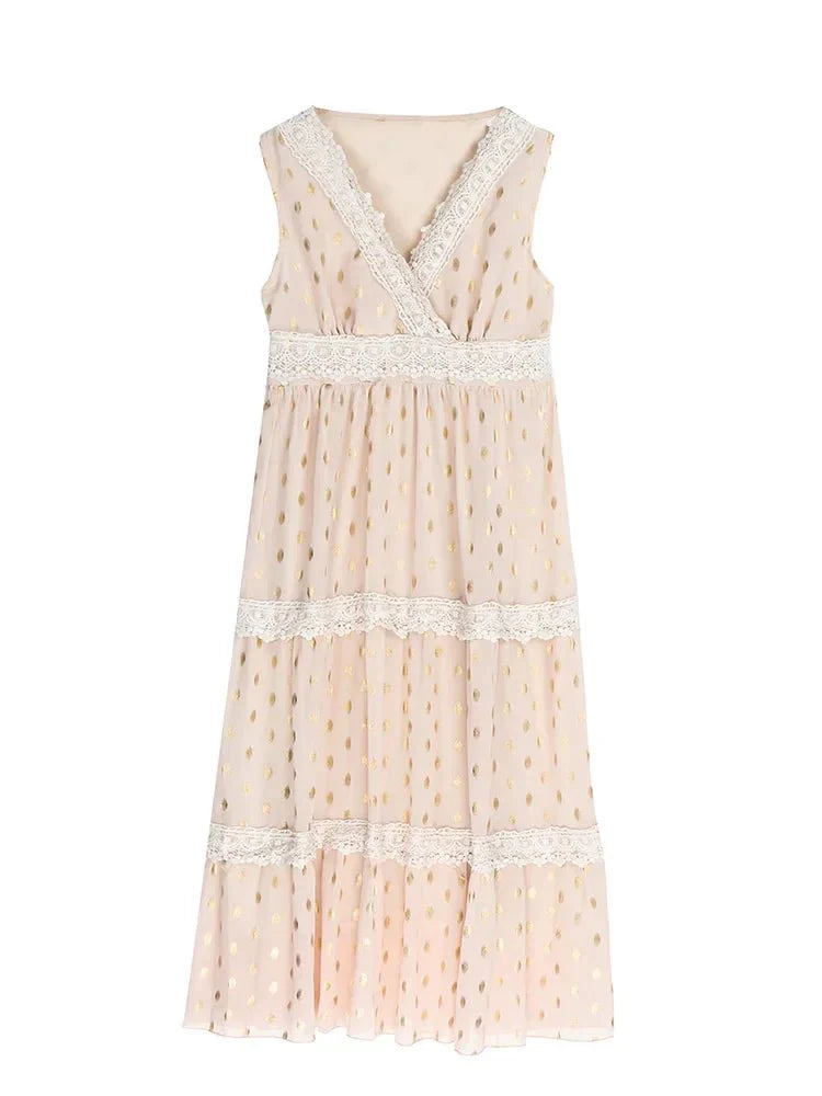 Lola™ - Elegantes Boho-Spitzen-Maxikleid für einen stilvollen Look