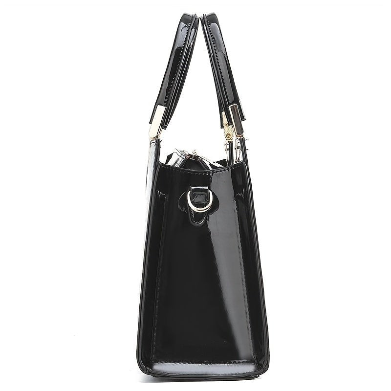 Melinda™ - Elegante Handtasche mit glänzendem Krokodilmuster