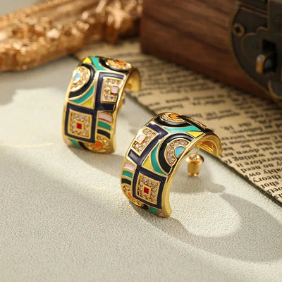 Micara™ - Elegante Art Deco Ohrringe – Stilvoller Schmuck für jeden Anlass