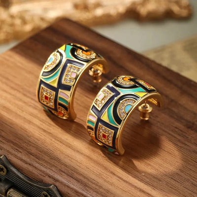Micara™ - Elegante Art Deco Ohrringe – Stilvoller Schmuck für jeden Anlass